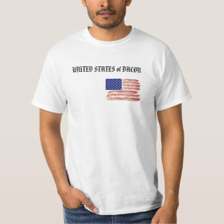 T-shirt les Etats-Unis du lard