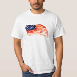 T-shirt Les Etats-Unis du lard