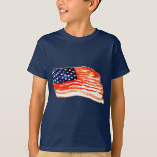 T-shirt Les Etats-Unis du lard