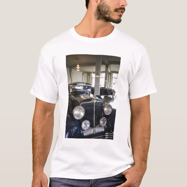 T-shirt Les Etats-Unis, Indiana, auburn : Auburn, corde, (Devant)