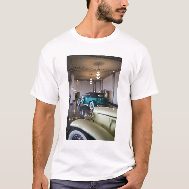 T-shirt Les Etats-Unis, Indiana, auburn : Auburn, corde, (Devant)