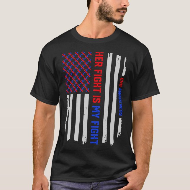 T-shirt Les Etats-Unis marquent la conscience congénitale (Devant)