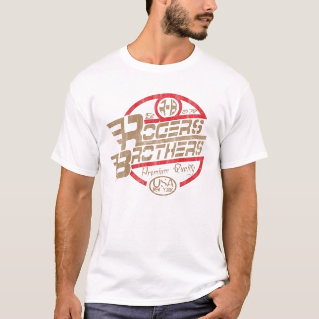T-shirt Les Etats-Unis New York par Rogers Bros (Devant)