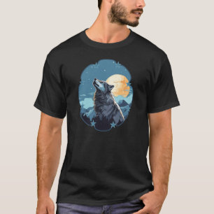 T-shirt Les étoiles de Wolf Moon