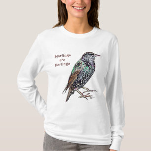 T-shirt Les étourneaux sont des chouchous