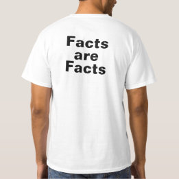 T-shirt Les faits sont des faits - coeur de Monique -