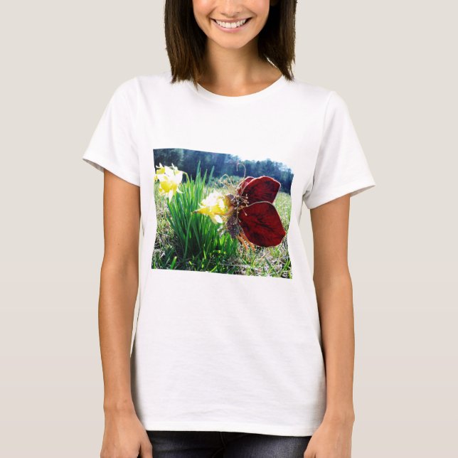 T-shirt Les fées dans les jonquilles (Devant)