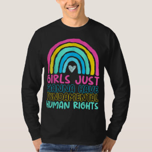 T-shirt Les Féministes Veulent Juste Avoir Des Droits Rain