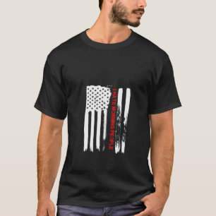 T-shirt Les Femmes Aiment L'Amérique Je Déteste Les Matins