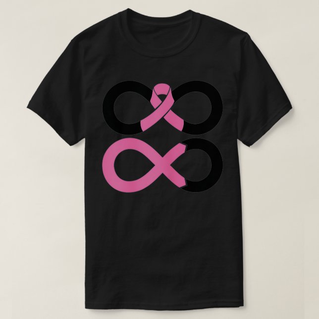 T-shirt Les femmes aiment l'espoir guérison du cancer du s (Design devant)