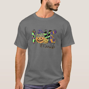 T-shirt Les femmes aiment Nan Citrouille de vie Halloween