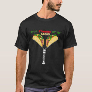 T-shirt Les Femmes Arrêtent De Se Retrouver Dans Mes Tacos