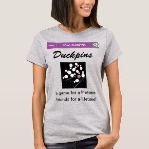 T-shirt Les femmes au bol des canards avec des maisons à g