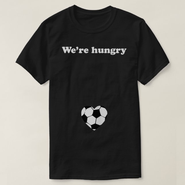 T-shirt Les Femmes Avaient Faim Amoureux Grossesse Drôle (Design devant)