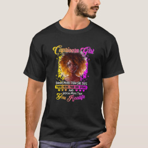 T-shirt Les femmes Capricorne Reines Sont Nées Décembre 22
