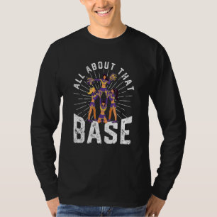 T-shirt Les Femmes Cheerled Squad Tout Sur Cette Base