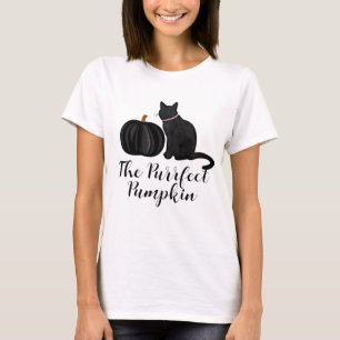 T-shirt Les femmes Citrouilles noires