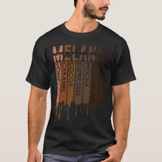 T-shirt Les femmes conduisent à Melanin chaque ombre coule