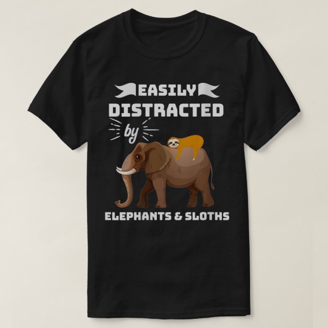 T-shirt Les Femmes Facilement Distraits Par Les Fentes Et  (Design devant)