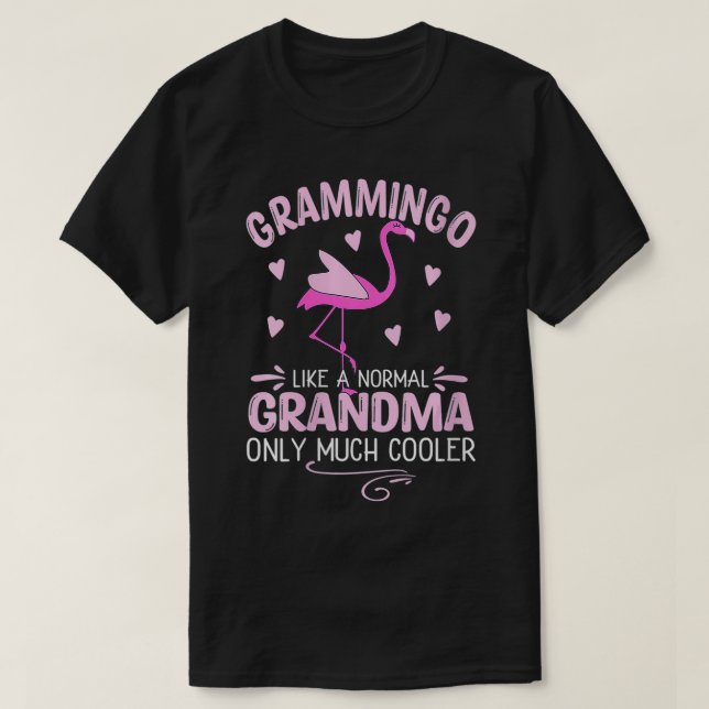 T-shirt Les Femmes GLAMMINGO Comme Une Grand-Mère Normale  (Design devant)