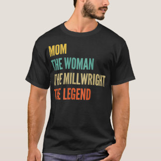 T-shirt Les Femmes La Mère La Femme La Milice La Légende