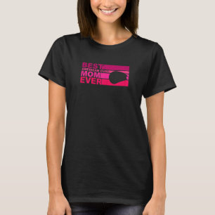 T-shirt Les femmes meilleur curling américain maman jamais
