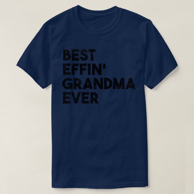 T-shirt Les femmes meilleur effet grand-mère jamais drôle  (Design devant)