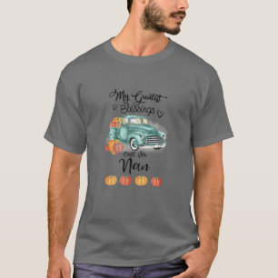 T-shirt Les Femmes Mes Plus Grandes Bénédictions M'Appelen