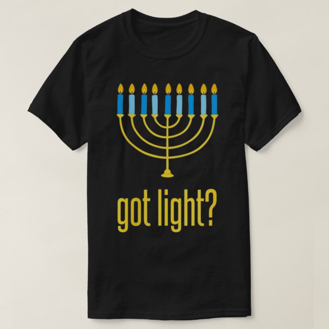 T-shirt Les femmes ont un léger Hanoukka Maccabim Miracle  (Design devant)