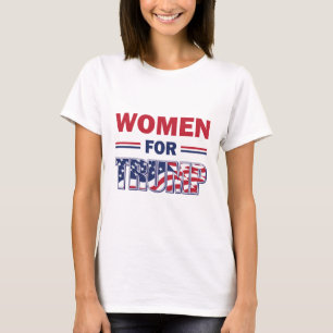 T-shirt Les femmes pour Trump
