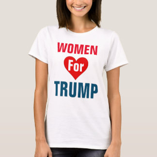 T-shirt Les Femmes Pour Trump #WomenForTrump