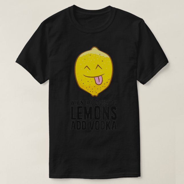 T-shirt Les Femmes Quand La Vie Vous Donne Des Citrons Ajo (Design devant)