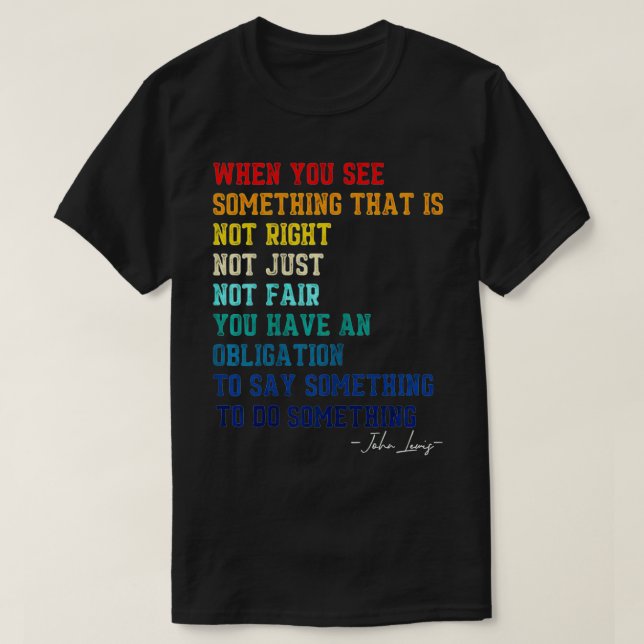 T-shirt Les femmes quand vous voyez quelque chose qui n'es (Design devant)