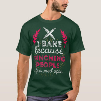 T-shirt Les Femmes Que Je Cuis Parce Que Puncher Les Gens