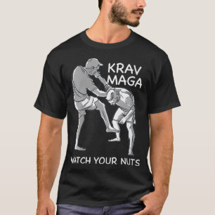 T-shirt Les femmes regardent tes nuts Krav Maga Combat and