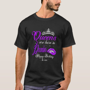 T-shirt Les Femmes Reines Sont Nées En Décembre Capricor