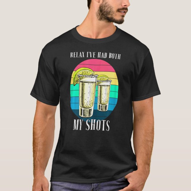 T-shirt Les Femmes Relax J'Ai Eu Mes Deux Chaussures Retro (Devant)