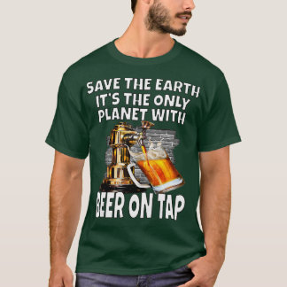 T-shirt Les femmes sauvent la Terre C'est la seule planète