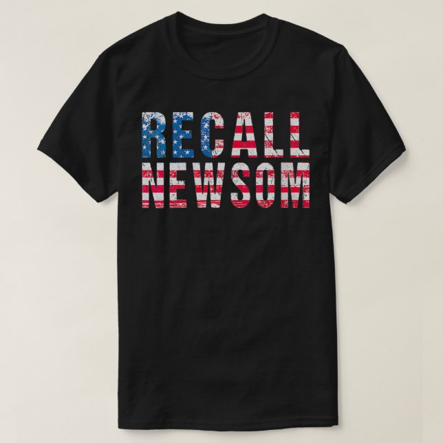 T-shirt Les femmes se rappellent le gouverneur de Californ (Design devant)