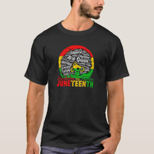 T-shirt Les femmes se souviennent de mes ancêtres Jundixiè