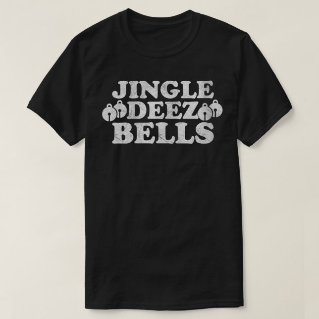 T-shirt Les FEMMES Si Vous Jinglez Mes Cloches Drôle Mauva (Design devant)