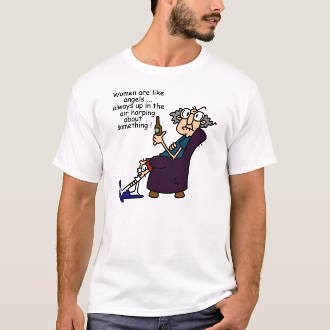 T-shirt Les Femmes Sont Comme Des Anges (Devant)