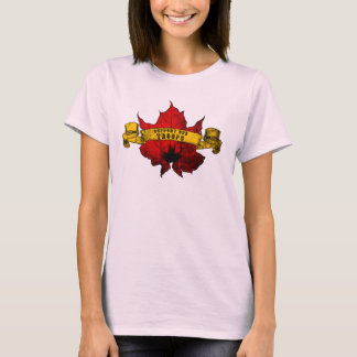 T-shirt Les femmes soutiennent nos troupes