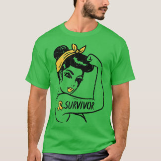 T-shirt Les femmes survivantes indestructibles Cancer de l