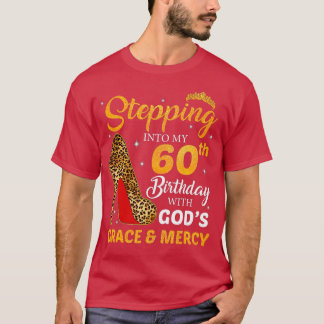 T-shirt Les femmes talons 60e Escouade d'anniversaire de l