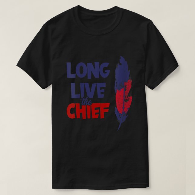T-shirt Les Femmes Vivent Longtemps Le Chef Wahoo Clevelan (Design devant)