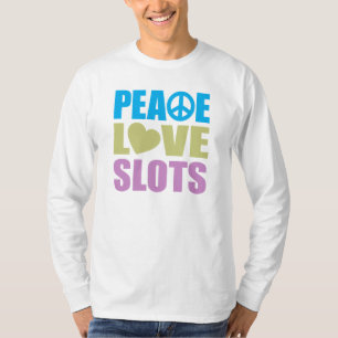 T-shirt Les fentes Peace Love