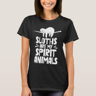 T-shirt Les Fentes Sont Mon Esprit Les Animaux Mignons Laz