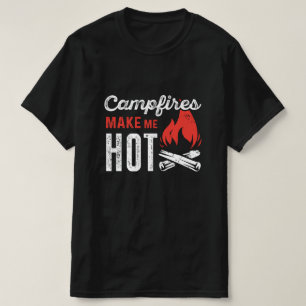 T-shirt Les feux de campagne me rendent chaud