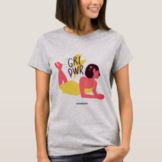 T-shirt "Les filles autonomisées : libérer le pouvoir"
